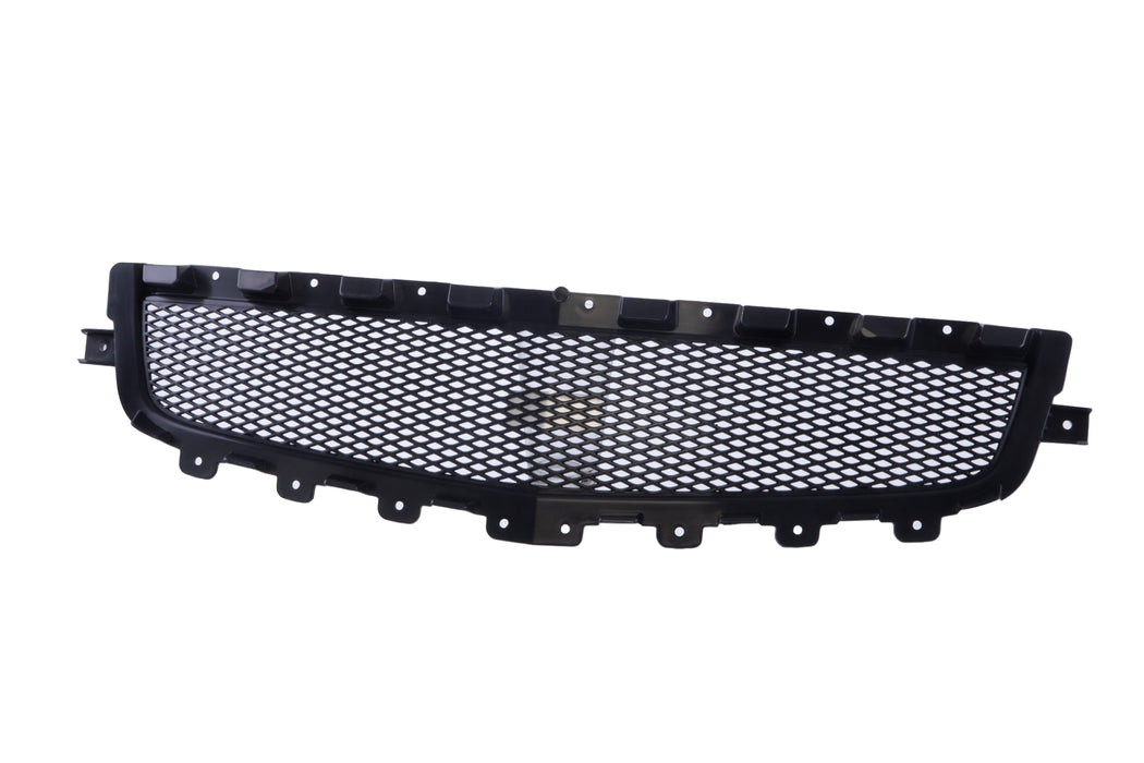 JustDrivably Replacement Parts Front Bumper Cover Grille Lower Black Grill Shell Compatible With Chevrolet Malibu 2008-2012 LS LT LTZ HYBRID