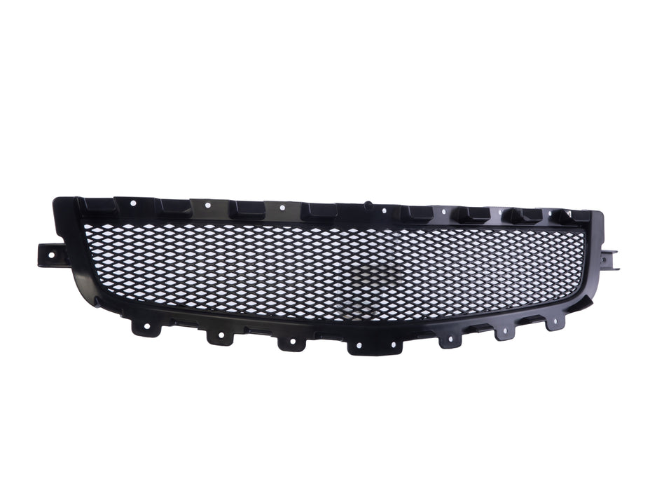 JustDrivably Replacement Parts Front Bumper Cover Grille Lower Black Grill Shell Compatible With Chevrolet Malibu 2008-2012 LS LT LTZ HYBRID