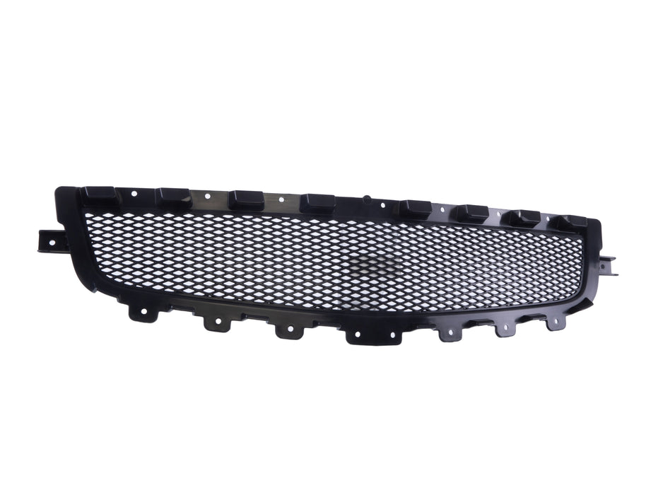 JustDrivably Replacement Parts Front Bumper Cover Grille Lower Black Grill Shell Compatible With Chevrolet Malibu 2008-2012 LS LT LTZ HYBRID