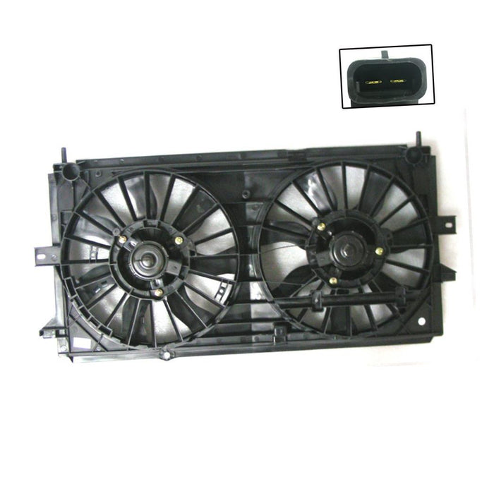 Crash Parts Plus Radiator Fan/Motor Assembly for 00-03 Chevrolet Impala GM3117108