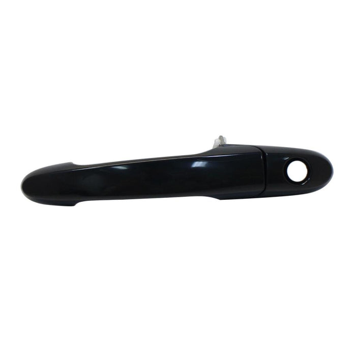 New Replacement Parts Front Left Driver Side Black Primed Exterior Outer Door Handle Chevy Cobalt Monte Carlo Impala Compatible With PONTIAC G5 Fits GM1310168 15844775