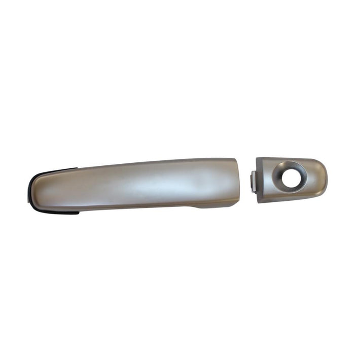 Evan-Fischer EVA1877209237 Exterior Door Handle for MALIBU 04-08 / HHR 06-11 Front LH Outside Satin Chrome w/Keyhole