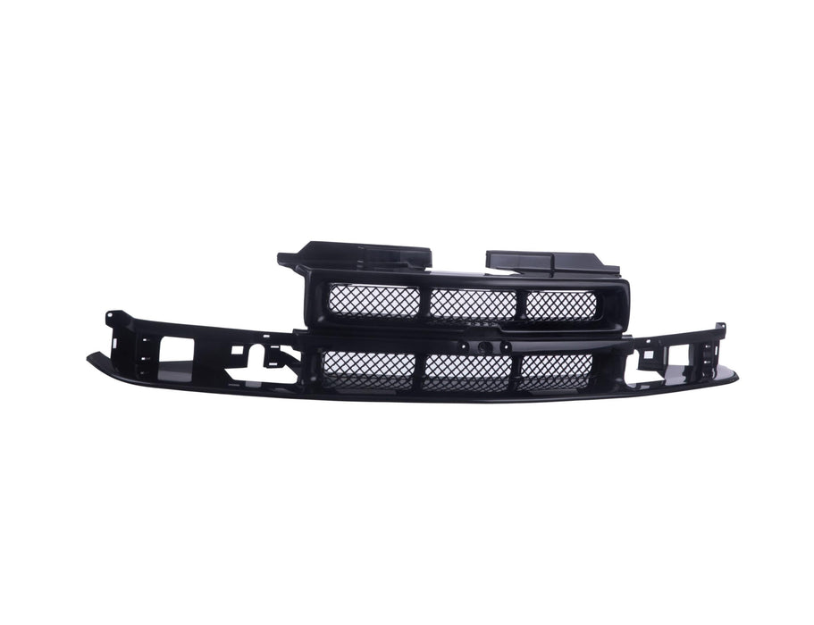 New Replacement Parts Front Grille Grill Assy For 1998-2004 Chevy Chevrolet S10 Blazer Fits GM1200507 12472710