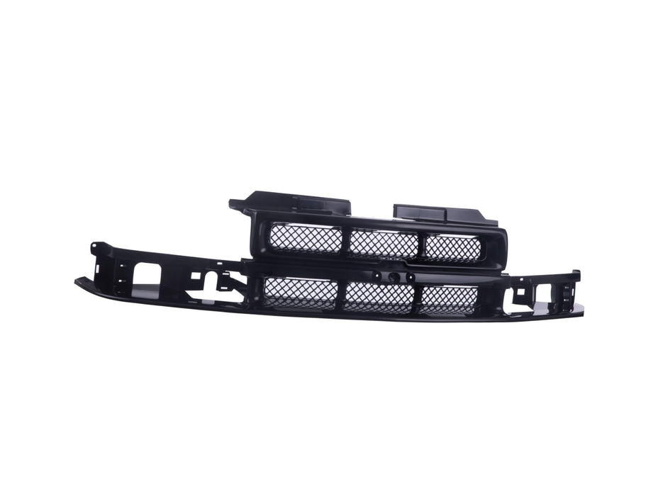 New Replacement Parts Front Grille Grill Assy For 1998-2004 Chevy Chevrolet S10 Blazer Fits GM1200507 12472710