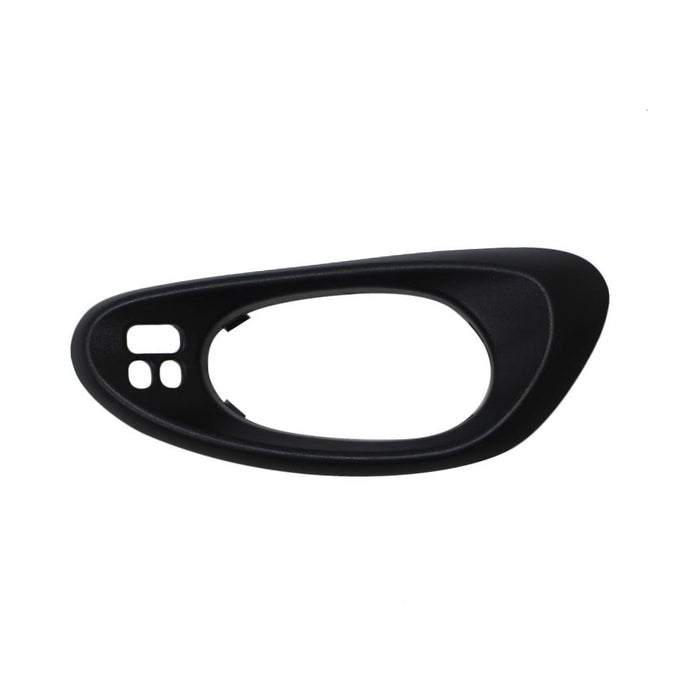 Door Handle Trim for Trailblazer 02-09 Front Left Inside Textured Black Bezel Only W/Hole W/Convenience Pkg.