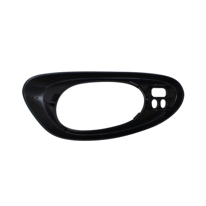 Door Handle Trim for Trailblazer 02-09 Front Left Inside Textured Black Bezel Only W/Hole W/Convenience Pkg.