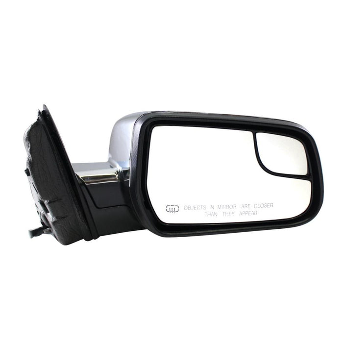 2010-2014 Compatible With CHEVROLET Chevy Equinox Terrain Compatible With GMC Front Right Passenger Side Side Mirror GM1321477 Chrome