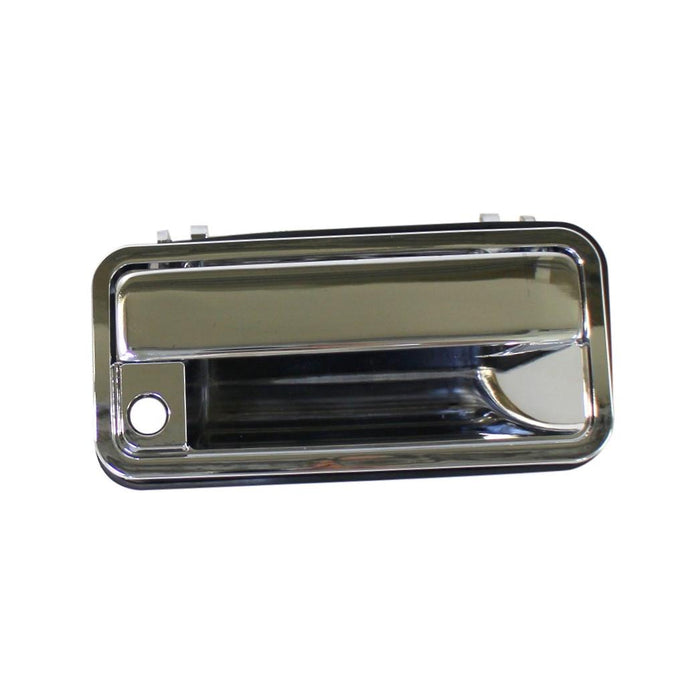 CarPartsDepot New Replacement Parts Front Right Passenger Side Chrome Exterior Outer Door Handle Compatible With GMC C/K 1500 2500 3500 CHEVROLET Suburban Tahoe Yukon CADILLAC Escalade