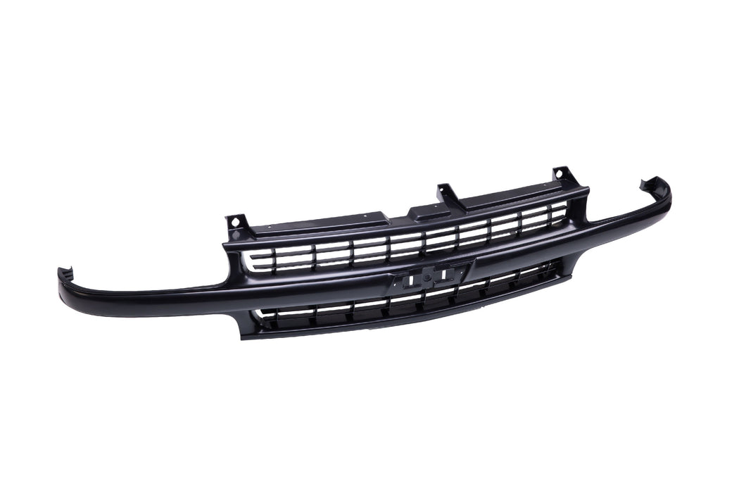 JustDrivably Replacement Parts Front Grille Grill Assembly Black Compatible With Chevrolet Silverado 1500 Silverado 2500 Suburban 1500 Suburban 2500 Tahoe 1999-2006