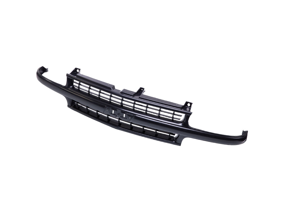 JustDrivably Replacement Parts Front Grille Grill Assembly Black Compatible With Chevrolet Silverado 1500 Silverado 2500 Suburban 1500 Suburban 2500 Tahoe 1999-2006