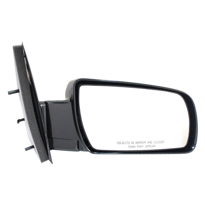 New Replacement Parts Front Right Passenger Side Manual Manual Folding Side View Door Mirror Chevy Astro Compatible With GMC Safari Fits GM1321158 15757378