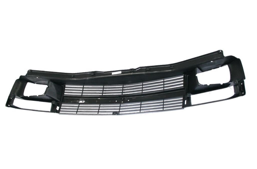 JustDrivably Replacement Parts Front Grille Grill Gray Without Center Bar With Hole For Sealed Bean Headlight Compatible With Chevrolet Astro 1995-2005