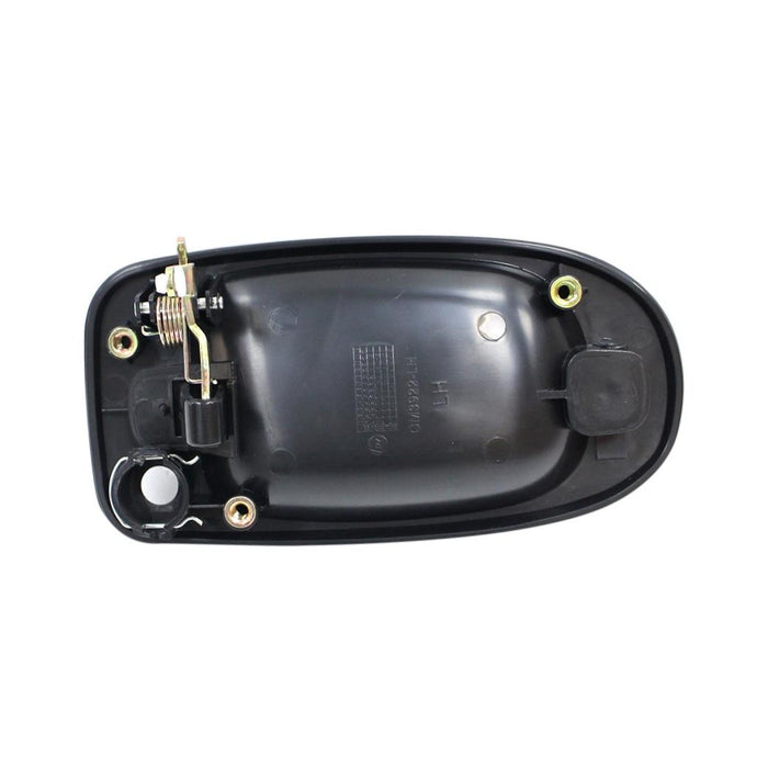 New Replacement Parts Front Left Driver Side Black Smooth Exterior Outer Door Handle With Key Hole Chevy Uplander Venture Compatible With PONTIAC Montana Fits GM1310145 10322203