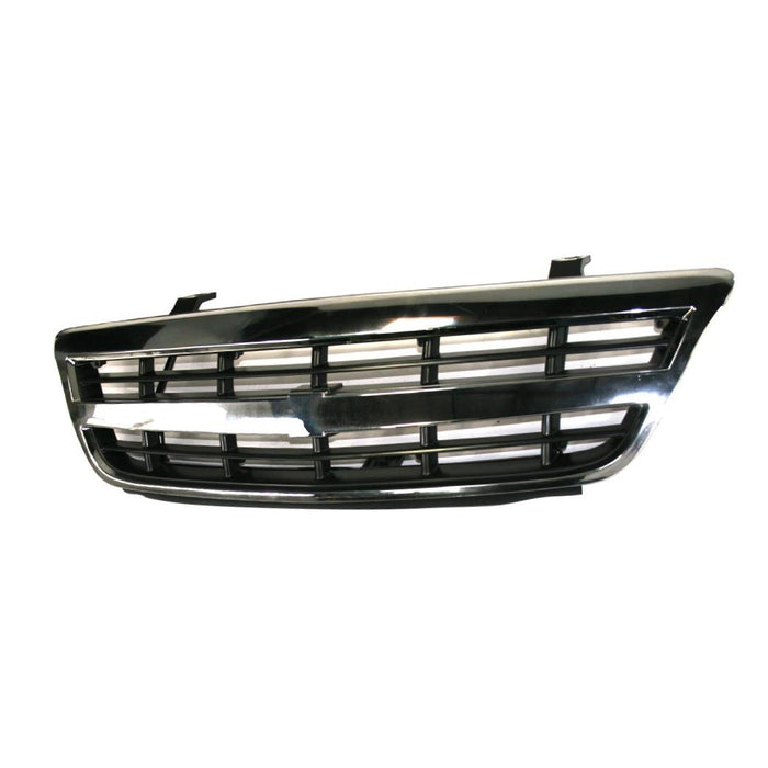 CARPARTSDEPOT 2001-2005 Compatible With CHEVROLET Venture Front Facial Grille Cover Assembly GM1200460