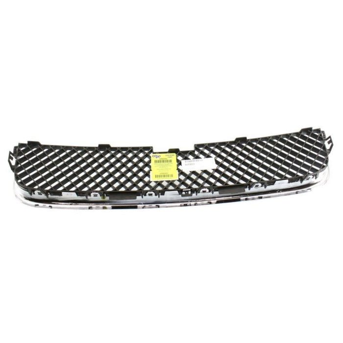 New Front Lower Chrome Chrome/Dark Gray Grille Grill Replacement With Chrome Frame Chevy Compatible With CHEVROLET Uplander SUV Fits GM1200574 15108613