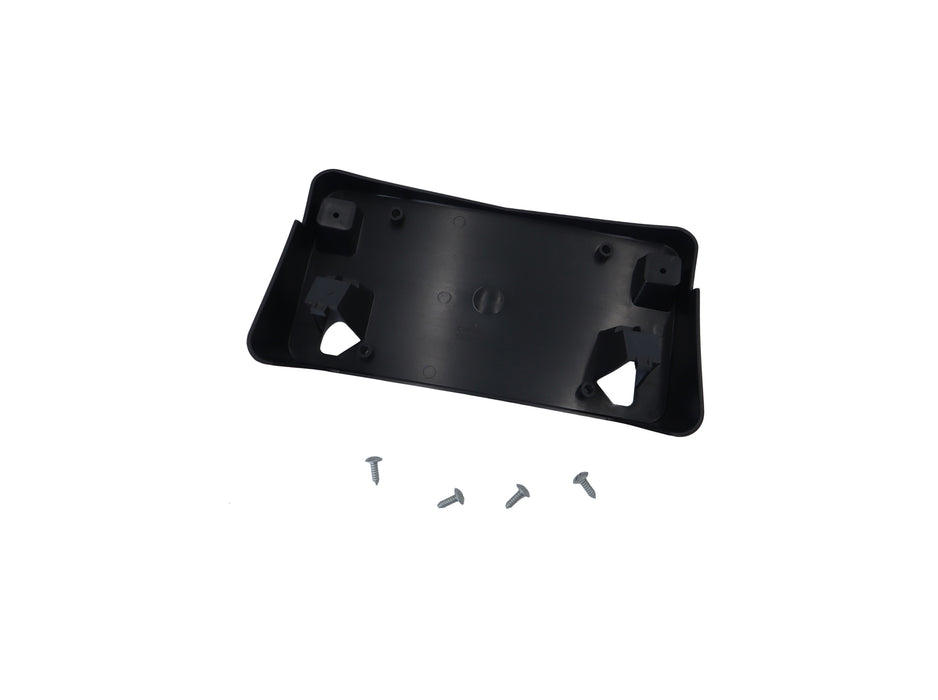 New Front License Plate Bracket Tag Holder Black Plastic Compatible with Chevrolet Traverse 2008 2009 Fit GM1068196 84282822 Front