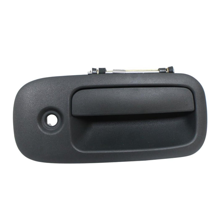 CPP Front Passenger Side Black Exterior Door Handle for Chevy Express, GMC Savana