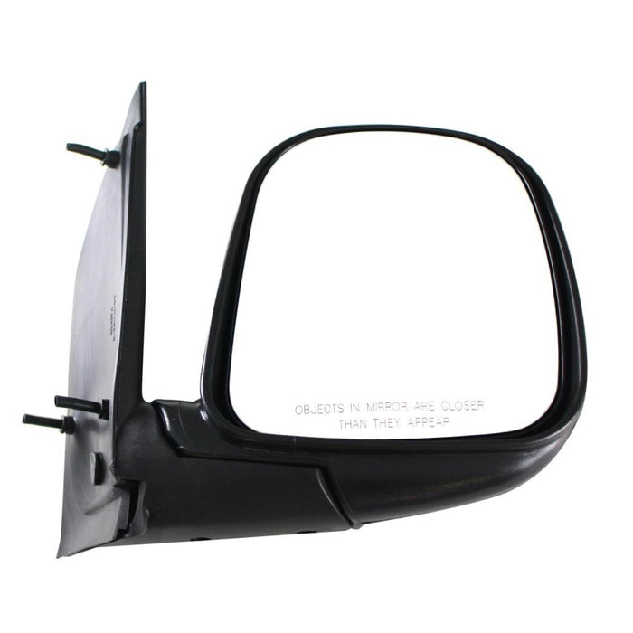 New Replacement Parts Manual Side View Door Mirror Chevy Express Compatible With GMC Savana 1500 2500 3500 Fits GM1321245 15053462