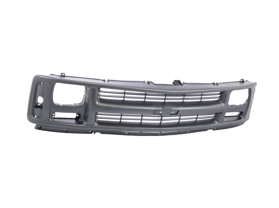 JustDrivably Replacement Parts Front Grille Grill Silver Gray With Sealed Beam Headlights Compatible With Chevrolet Chevrolet Express 1500 2500 3500 1996-2002