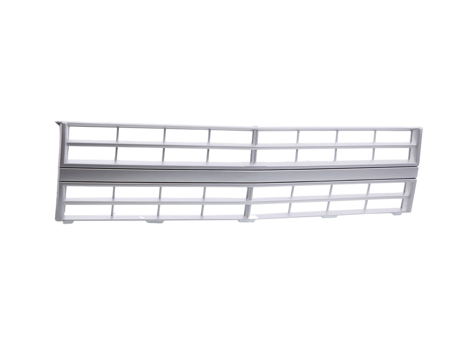 JustDrivably Replacement Parts Front Grill Grille Silver Compatible With Chevrolet C/K Pickup Truck C10 C20 C30 K10 K20 K30 K5 R10 R20 R30 V10 V20 V30 Suburban Blazer 1985-1988