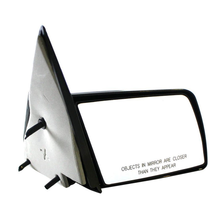 New Replacement Parts Front Right Passenger Side Manual Non Folding Side View Door Mirror 88-98 Chevy Compatible With GMC C/K 1500 2500 3500 Sport Type Fits GM1321170 15697336