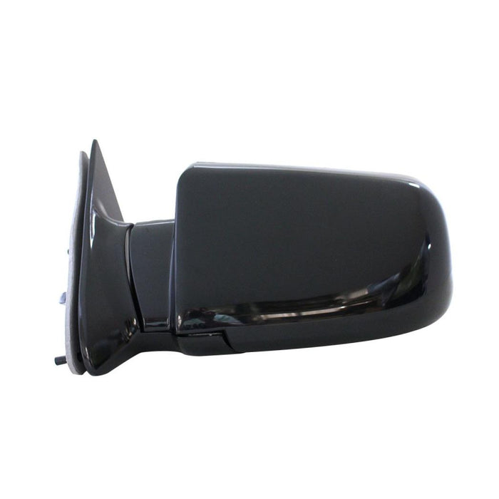 JustDrivably Replacement Parts Front Driver Side Door Exterior Mirror Outside Rear View Power Operated Without Heated Manual Folding Compatible With C/K Blazer Tahoe Yukon Pickup Truck 1988-2000