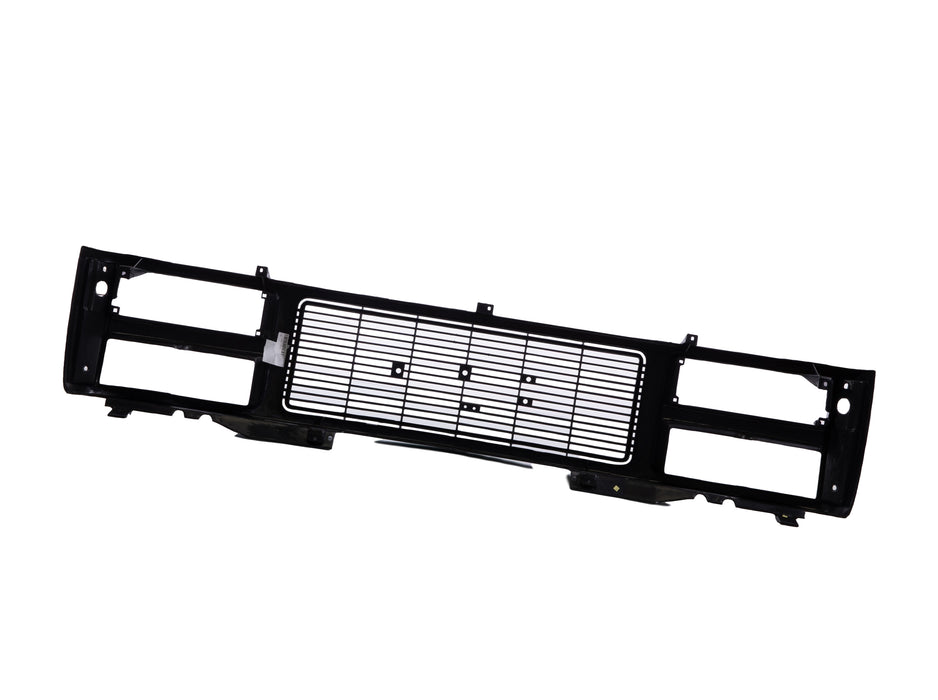 JustDrivably Replacement Parts Front Grille Grill Assembly Black Shell Black Insert With Composite Headlamps Type Compatible With GMC C / K 1500 2500 3500 Yukon Suburban Pickup Truck 1988-1993