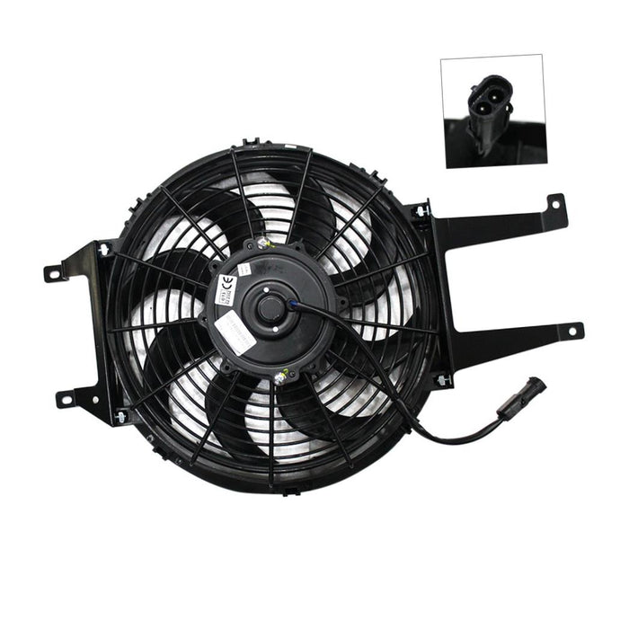 New Replacement Parts Front AC Condenser Fan Compatible With CADILLAC Escalade Chevy C/K 1500 2500 3500 Pickup Truck Suburban Tahoe Blazer Fits GM3113114 15717423