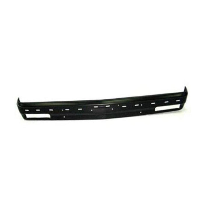 CarPartsDepot 341-15117-10, Pickup Front Chrome Bumper Face Bar W/Strip Holes New