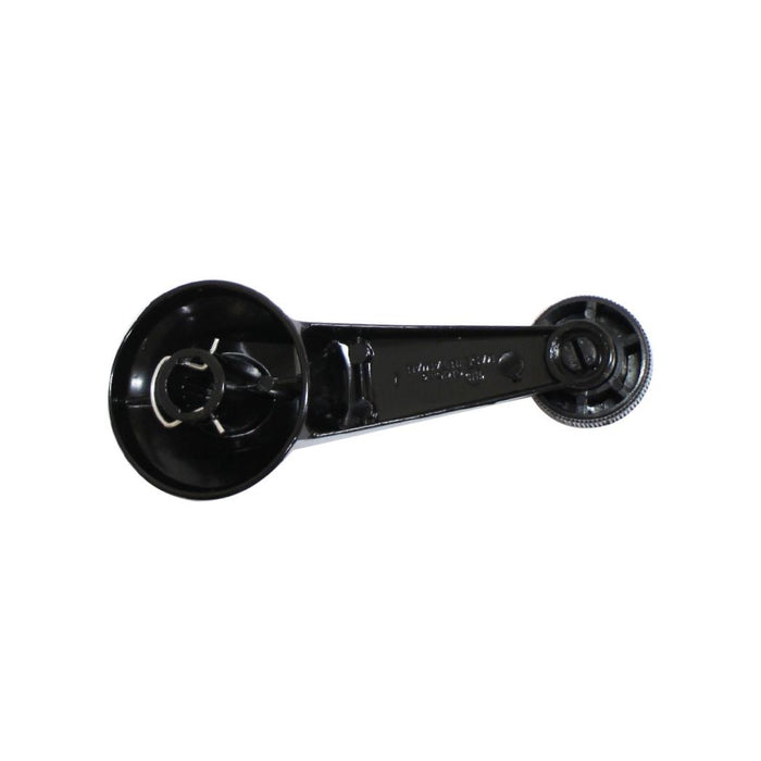 Window Crank for GMC Sonoma 94-97 Front Smooth Black W/Black Knob Metal (Zinc) Right or Left