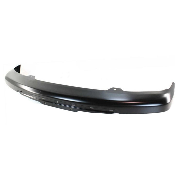 Front Bumper Compatible with 2004-2012 Chevrolet Colorado/GMC Canyon Impact Bar Black with Bracket