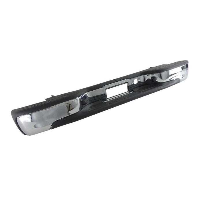 Step Bumper Compatible with 2000-2006 Chevrolet Tahoe/Suburban 1500/Suburban 2500 Assembly Steel Chrome