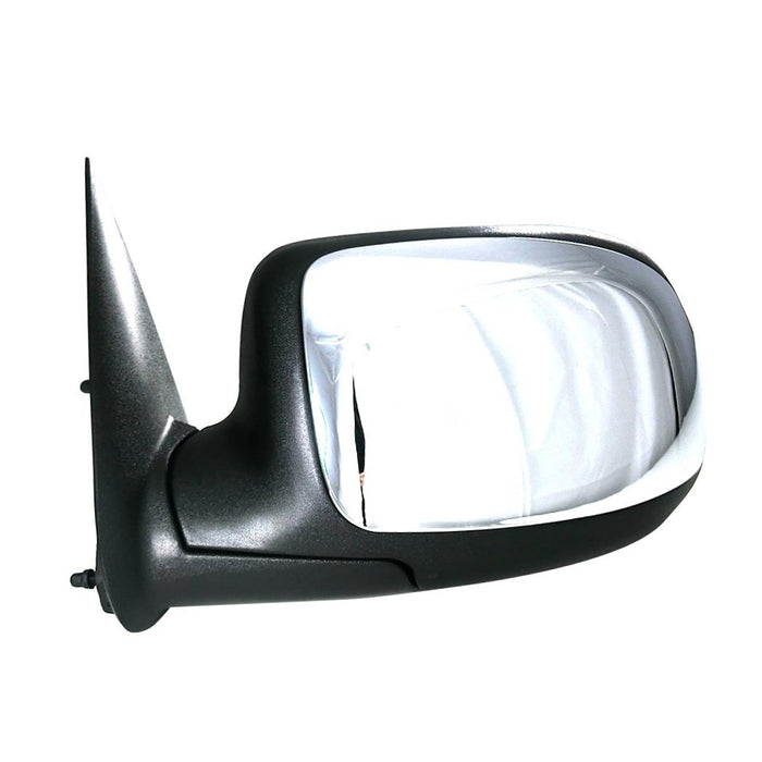 Front Left Driver Side Manual Remote Manual Folding Side View Door Mirror Compatible With CADILLAC Escalade ESV EXT/GMC Sierra Chevy Silverado Tahoe Yukon XL Fits GM1320208 PERFORMANCE