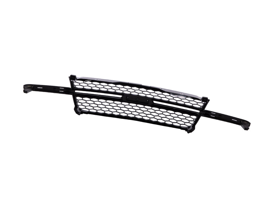 JustDrivably Replacement Parts Front Grille Grill Chrome Frame With Gray Honeycomb Insert Compatible With Silverado 03-07 1500 HD / 2500 HD / 3500 / 1500 HD Classic / 2500 HD Classic / 3500 Classic