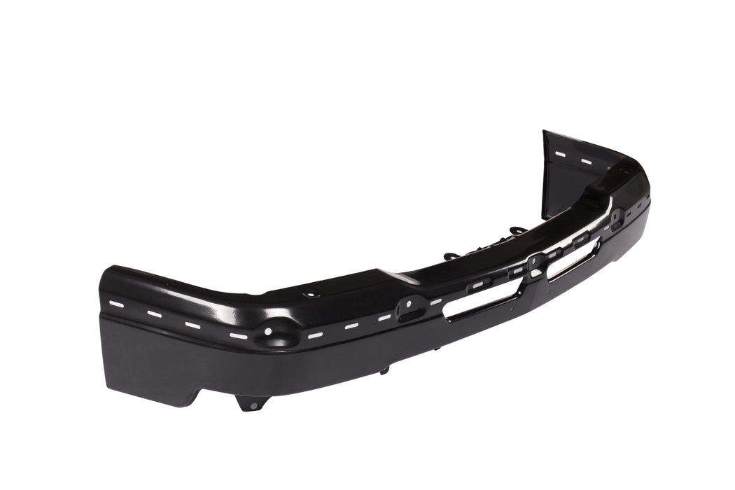 CarPartsDepot Front Bumper Cover Painted Black Steel Compatible With Silverado 1500 2500HD 3500 2003 2004 2005 2006 Fit 89025748/15187972/15200570 Front