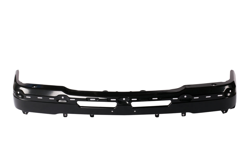 CarPartsDepot Front Bumper Cover Painted Black Steel Compatible With Silverado 1500 2500HD 3500 2003 2004 2005 2006 Fit 89025748/15187972/15200570 Front