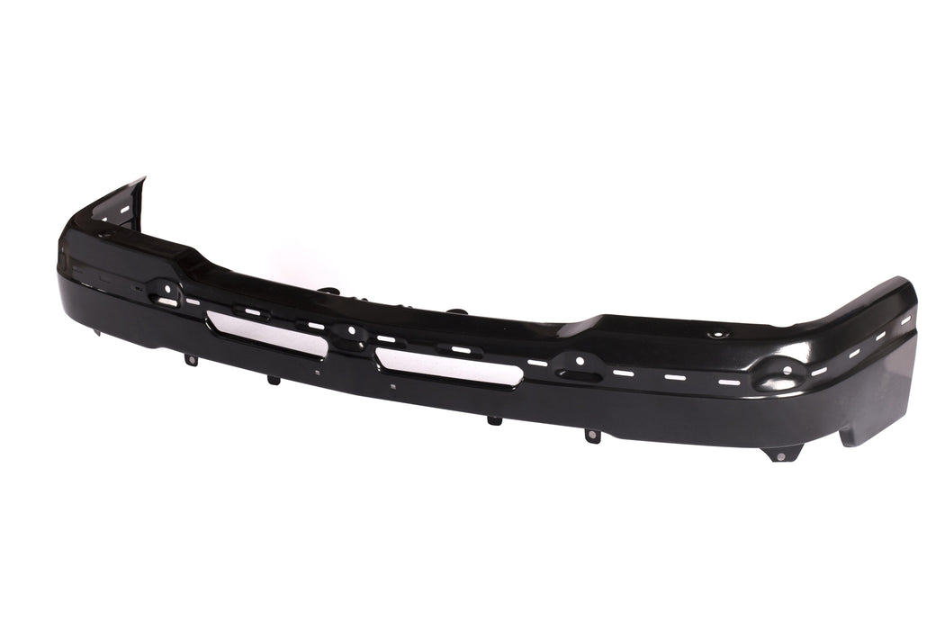 CarPartsDepot Front Bumper Cover Painted Black Steel Compatible With Silverado 1500 2500HD 3500 2003 2004 2005 2006 Fit 89025748/15187972/15200570 Front