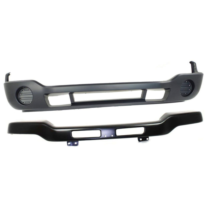 Perfect Fit Group G010303P - Sierra P/U Front Bumper Cover, Primed, W/O Fog Lamp Holes, Old Body Style