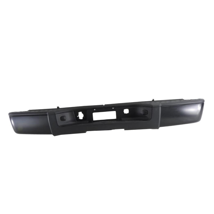 CarPartsDepot 364-15206-20-BK Rear Step Bumper Bar W/Pad Black No Sensor Hole GM1103159