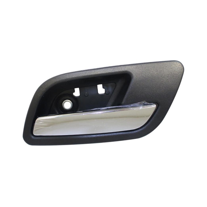 Rear Right Passenger Side Black Chrome Interior Inside Door Handle Compatible With CADILLAC Escalade/Chevy Avalanche Silverado Suburban Tahoe/GMC Sierra Yukon XL Fits GM1553109 22855636