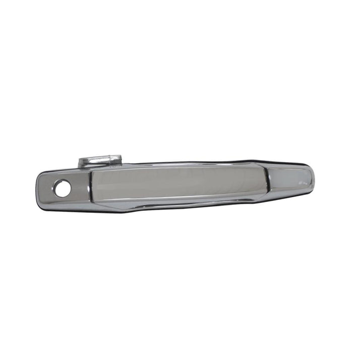 Front Right Passenger Side Chrome Exterior Outer Door Handle W/O Keyless Entry With Key Hole Escalade Avalanche Silverado Suburban Tahoe Sierra 1500 2500 Yukon Fits PERFORMANCE