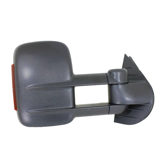 New Replacement Parts Front Right Passenger Side Power Non Heated Trailer Tow Type Side Door Towing Mirror Chevy SIlverado Pickup Truck 1500 2500 3500 HD