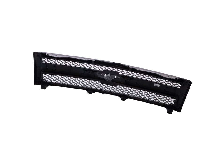 JustDrivably Replacement Parts Front Grille Grill Assembly With Black Frame Shell With Black Mesh Insert Compatible With Chevrolet 1500 Pickup Truck 2007 2008 2009 2010 2011 2012 2013