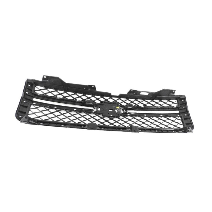 2011-2014 Chevy Silverado 2500hd 3500hd Grille Chrome Frame with Dark Gray Inserts GM1200639