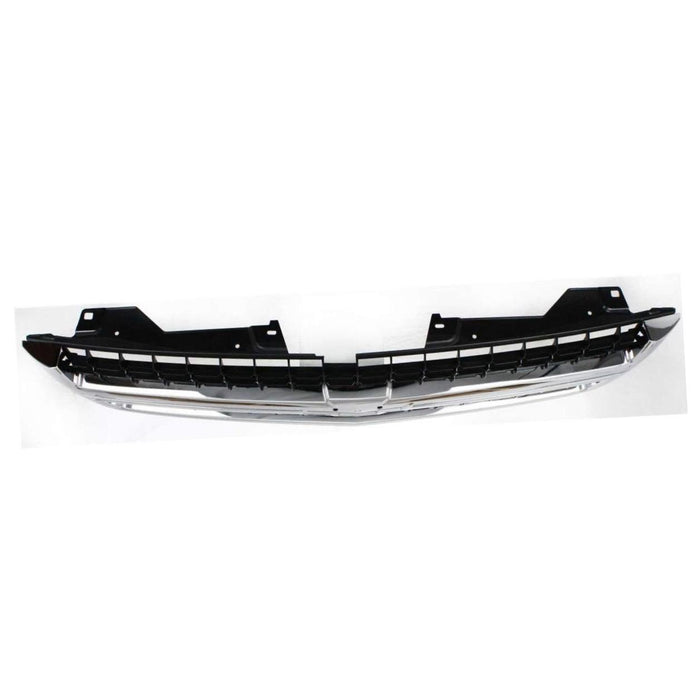 New Replacement Parts Front Plastic Chromed frame;Matte black Insert Grille Compatible With Silverado 2500 HD LTZ,WT,LT Silverado 3500 HD WT,LT,LTZ 25825521 GM1200608