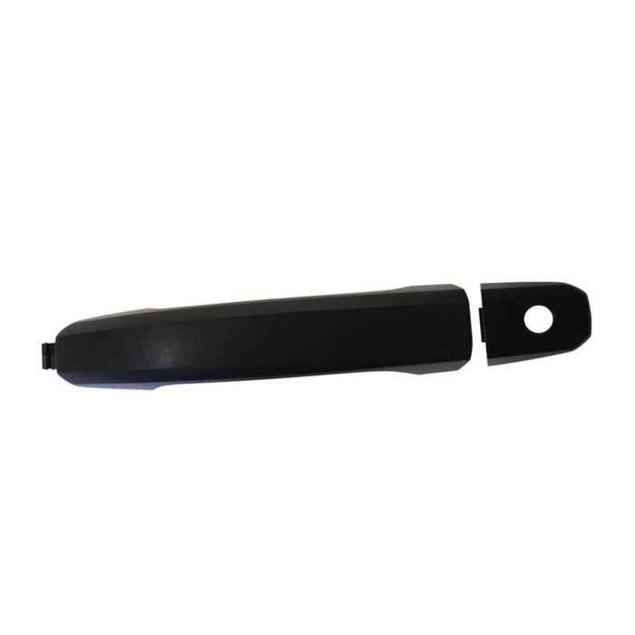 New Replacement Parts Front,Left TEXTURE BLACK PLASTIC WITH COVER,WITH KEYHOLE Door Handle Outer Compatible With Silverado,Tahoe,Sierra,Suburban,Yukon PFM:22923605 (HANDLE) GM1310192