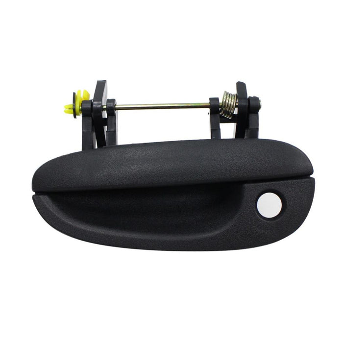New Replacement Parts Front Left Driver Side Black Textured Exterior Outer Door Handle Compatible With DODGE Neon W/O Sport Package Fits CH1310114 4783219