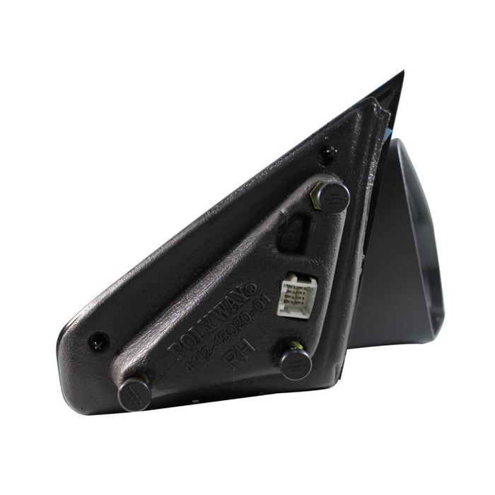 New Replacement Parts Front Right Passenger Side Power Heated Non Folding Side View Door Mirror Compatible With DODGE Avenger Fits CH1321268 5076502AC