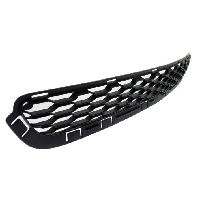 Bumper Grille For 2011-2014 Dodge Avenger Center Textured Black Plastic