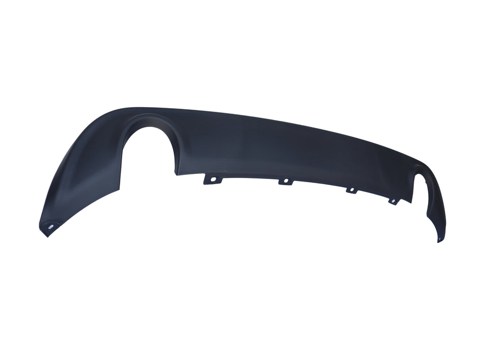 Air Dam Deflector Rear Lower Valance Apron Textured Plastic Rear Compatible with Dodge Charger 2015-2018 for 68240581AA CH1195133